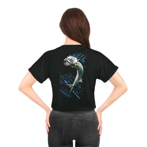 Stylish Crop Tee (AOP) for Everyday Comfort and Fashion